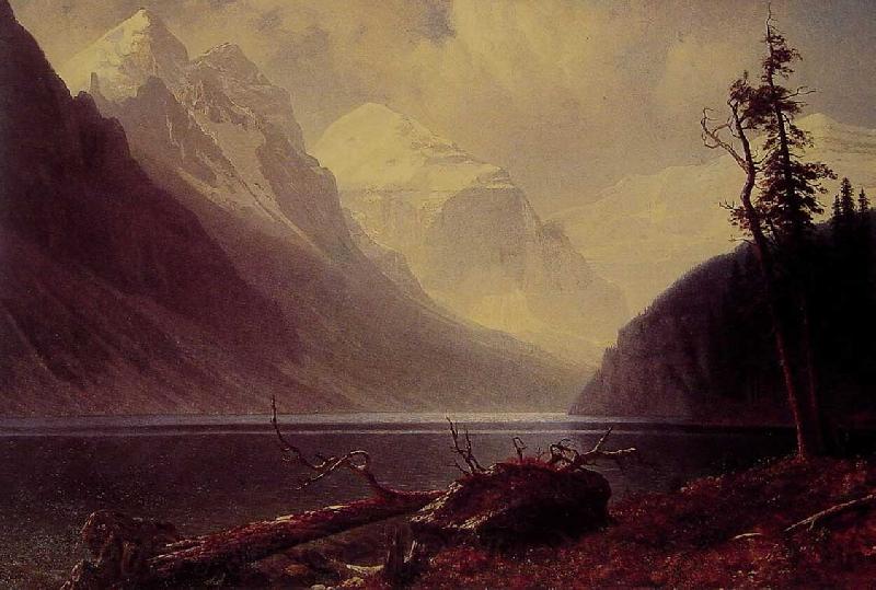 Albert Bierstadt Lake Louise Spain oil painting art